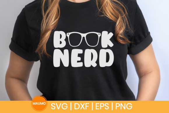 Book Nerd Svg Quote: Graphics for Local Business Branding