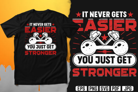 Fitness Premium T-Shirt Design Vector: Graphics & Print Templates