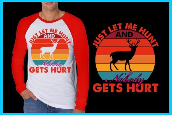 Hunting T Shirt Design: Graphics and Print Templates