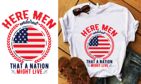Memorial Day T-shirt Design Printable