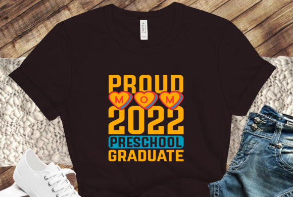 Proud Mom Mothers Day T-shirt Design: Graphics & Print Templates