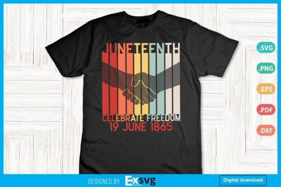 Retro Juneteenth Ancestors Black Pride Graphics